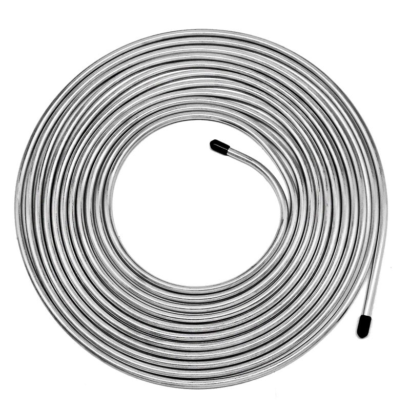 MuHize 3/16 Brake Line - 25 ft Zinc Coated Professional Brake Tube(2026 New), Roll 25 Ft. of 3/16 Rustproof Steel Tubing, Corrosion Protection - Image 1